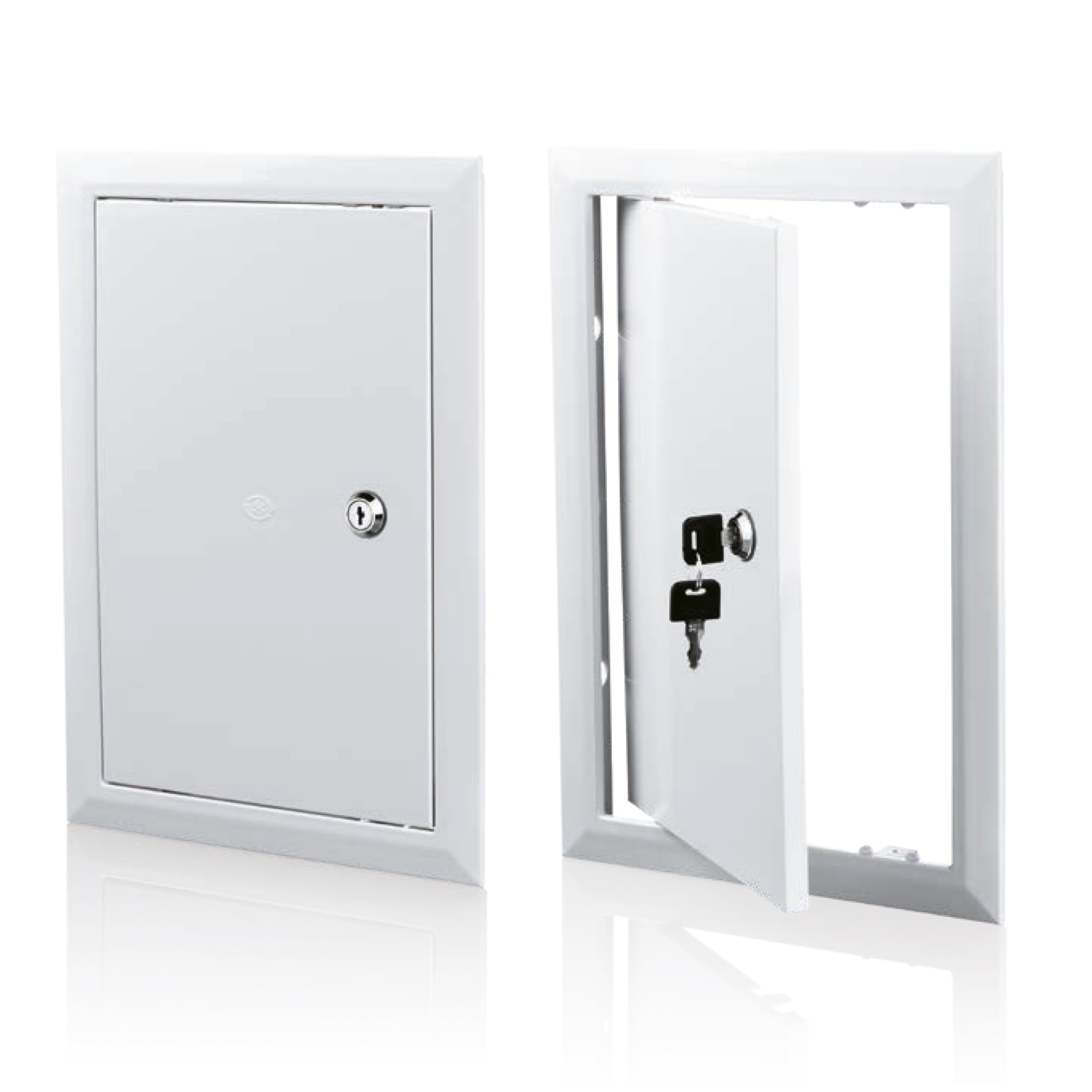 AIROPE 300 x 500 mm ABS Plastic Visit Hatch with Key Lock, Side Opening Left/Right, Access Panels for Water Meter, Ceiling, Bathtub, Fuse Boxes, Conceal Wires, Hoses — image 1