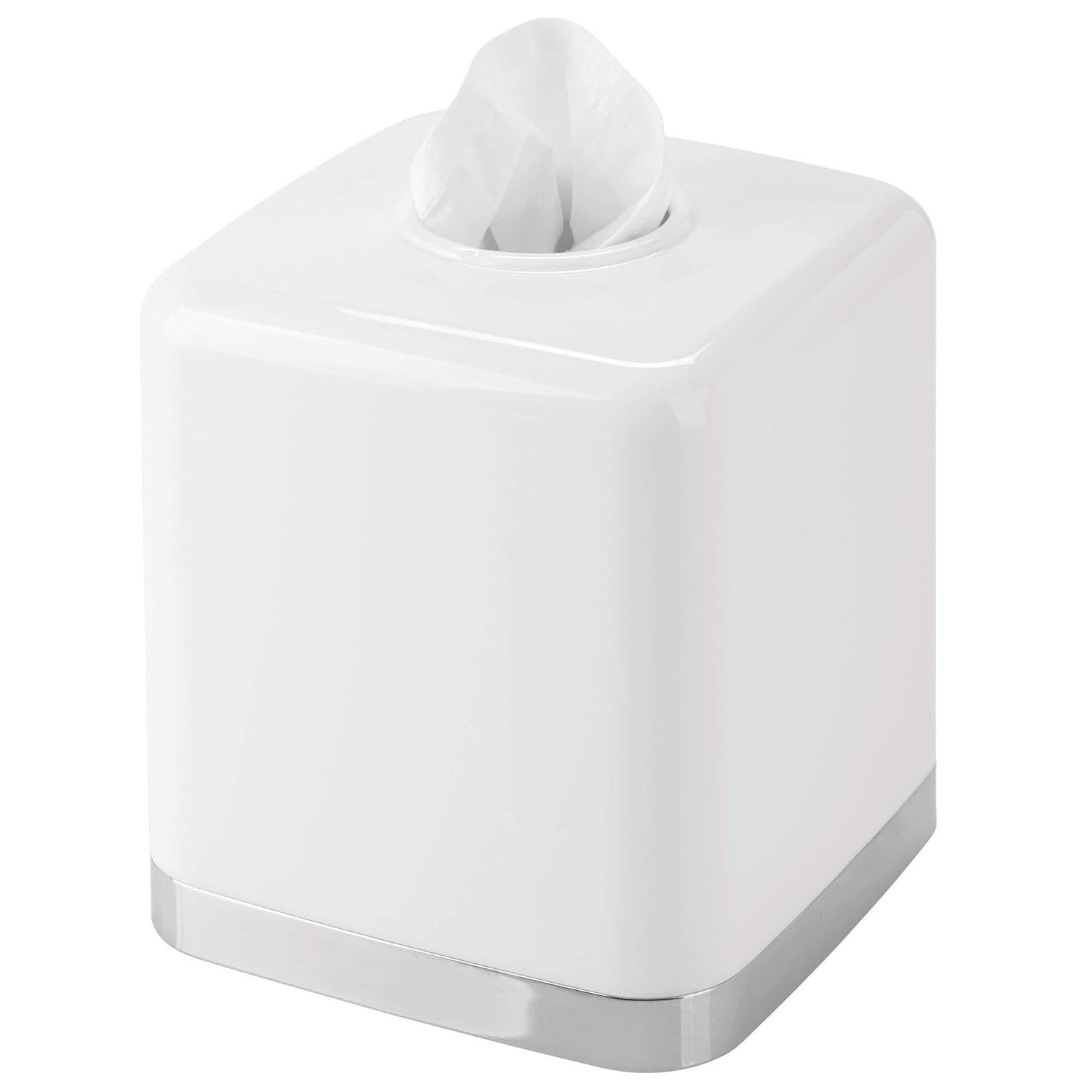 Baño Práctica caja de pañuelos de plástico para el baño o la oficina