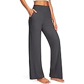 Blue Breath Yoga Pants Women Wide Leg Pants with Pockets High Waist Stretch Dress Casual Sweatpants Petite/Regular/Tall