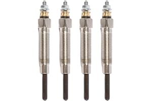HIRINTOL 4pcs MM409510 32A66-03100 30666-57300 Glow Plugs S4L S4L2 for Mitsubishi Engine Compact Tractor TCM Forklift Loader G152 G154 G172 G174 TL2100 TL2500 TX1300 TX1500 TX2140 TX2160