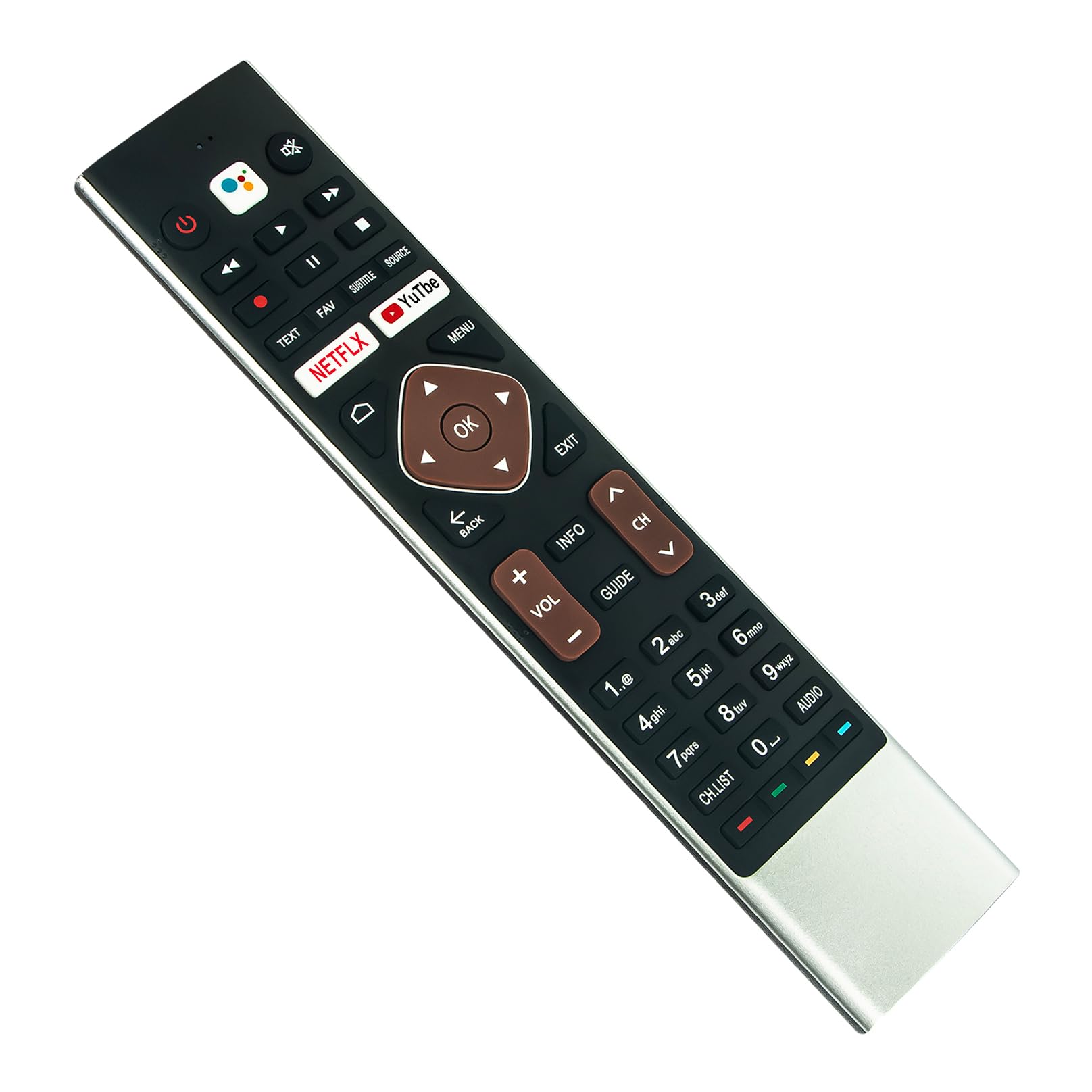 QT55GX23 Voice Replaced Remote Control -VINABTY-fit for QBELL Qbell UHD TV remote control QT55GX23 QT65GX93 QT50GX93 QT32GX93