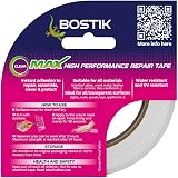 Bostik Max Repair Tape Clear 50mm x 20m Ultra Strong Waterproof Duct Tape view 2