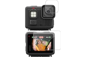Oshmirian for GoPro LIT HERO Screen Protector – Tempered Glass Film for Display,9H Hardness,Anti-Scratch,HD Clarity,Bubble-Fr
