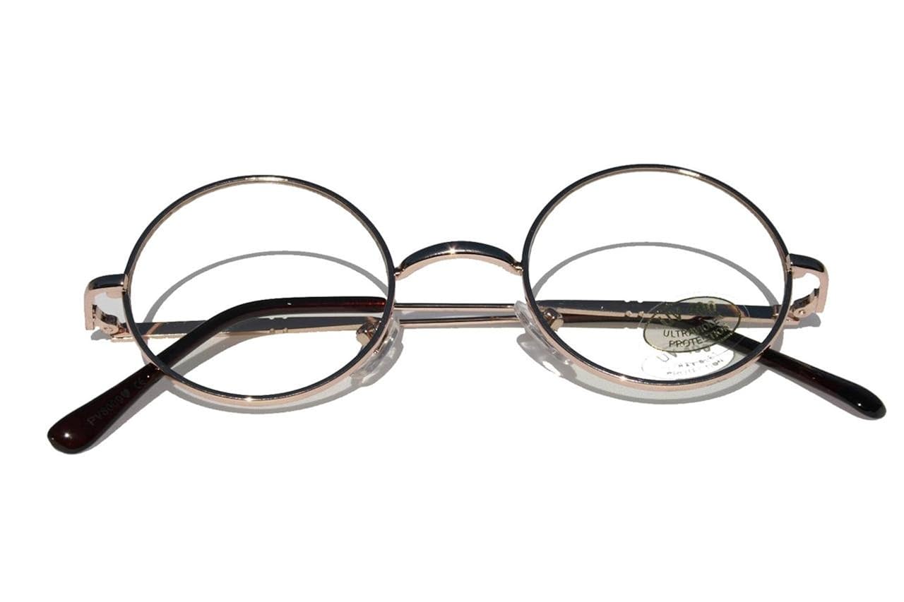 Professor Glasses Tutor Small Round Glasses Teacher Vintage Teaching