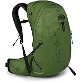 Osprey Talon 22L Men's Hiking Backpack with Hipbelt, Green Belt/Black, L/XL