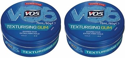 2 x Alberto VO5 Extreme Style Texturising Gum 75ml Sculpt Hold