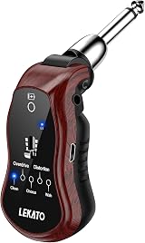 LEKATO Mini Guitar Amplifier Rechargeable Pocket Amp with Bluetooth view 1