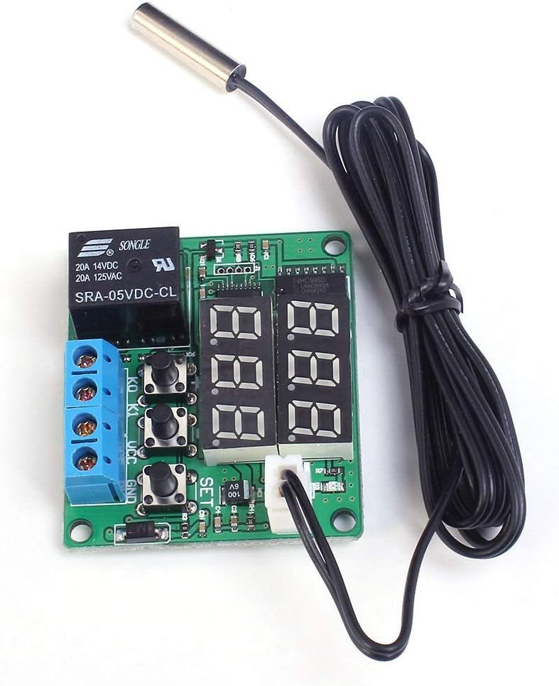 Temperature Controllers Red+Green 5V Digital Temperature Controller Module Thermostat Switch