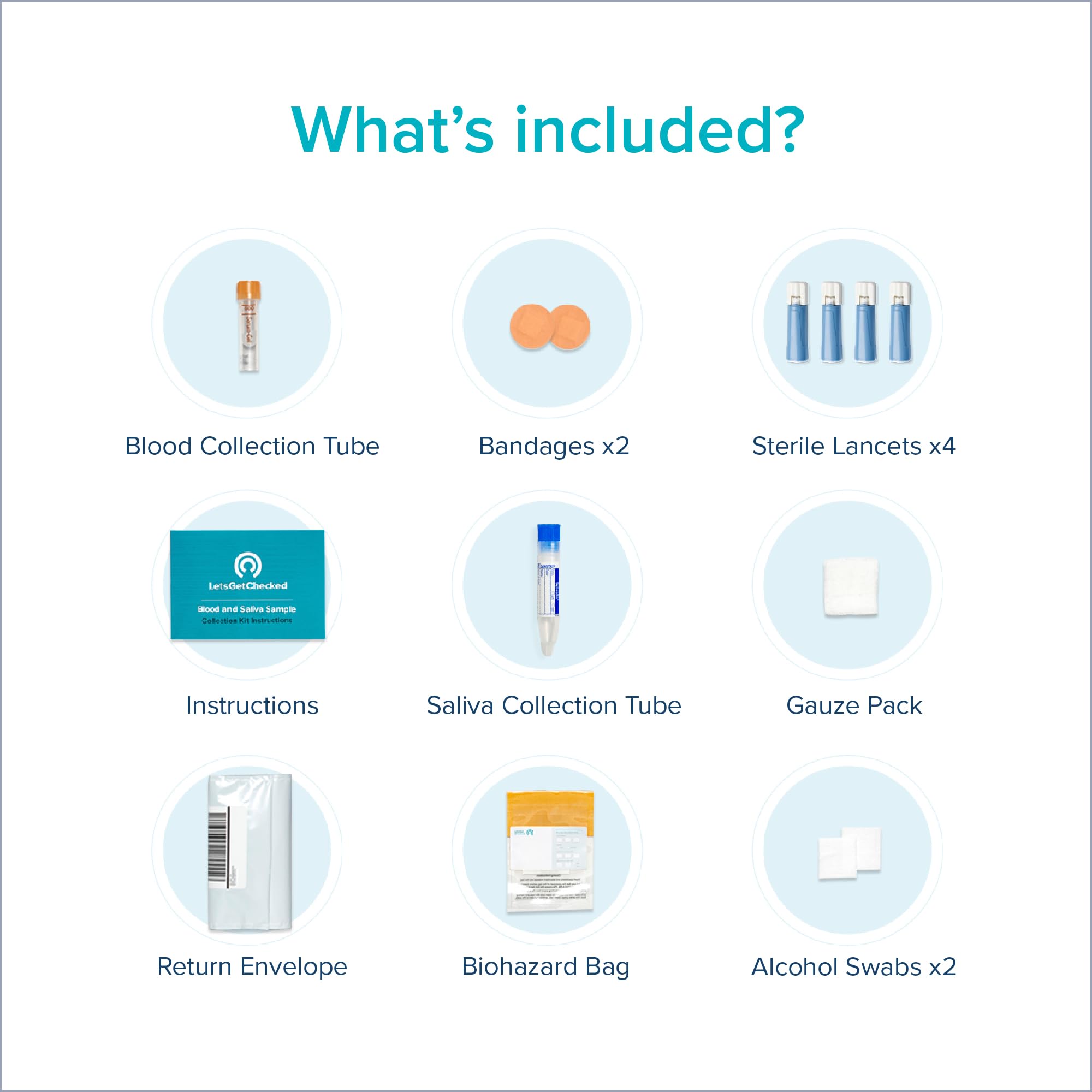 LetsGetChecked - at-Home Male Hormone Complete Test | Check Your Testosterone, Cortisol, and Other Hormone Levels | Private and Secure | Online Results in 2-5 Days - (Not Available in NY)