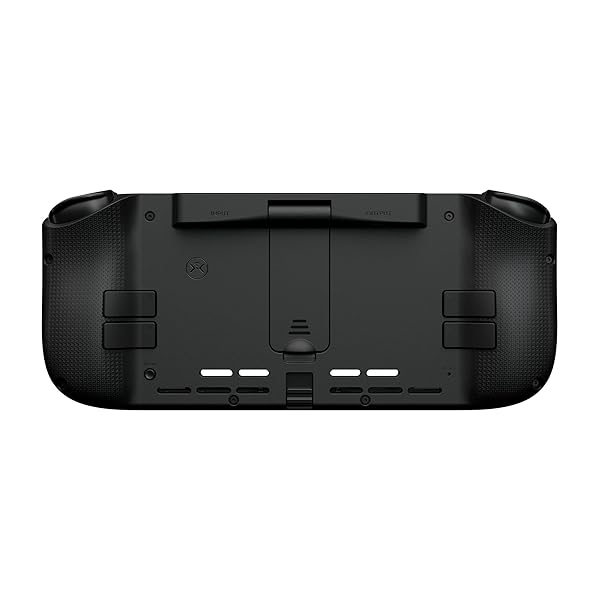 CRKD NITRO DECK+ WITH HDMI ADAPTER – HANDHELD PRO CONTROLLER FOR NINTENDO SWITCH & OLED MODEL – TV DOCKABLE – PROGRAMMABLE SIDEKICKS & BACK BUTTONS – TRUE COLLECTION SYSTEM (CLEAR BLACK EDITION)