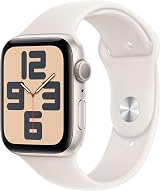 Apple Watch SE 2nd Gen GPS 40mm Starlight Aluminium Case with Starlight Sport