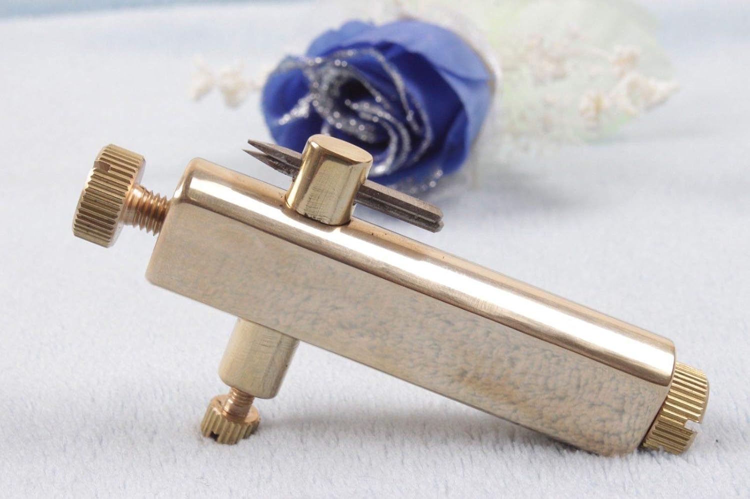 Yinfente 1set Brass Purfling Tools Inlay Inlaid Groove Carver Knife Luthier Tools for Making Violin Viola - Image 3
