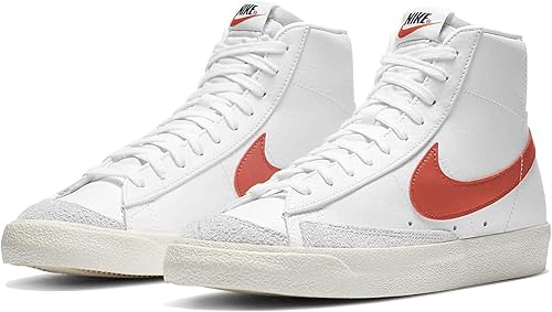 Amazon ナイキ Nike ブレーザー ミッド 77 ビンテージ Blazer Mid 77 Vintage ホワイト セイル マントラオレンジ Bq6806 110 ナイキジャパン正規品 ランニング