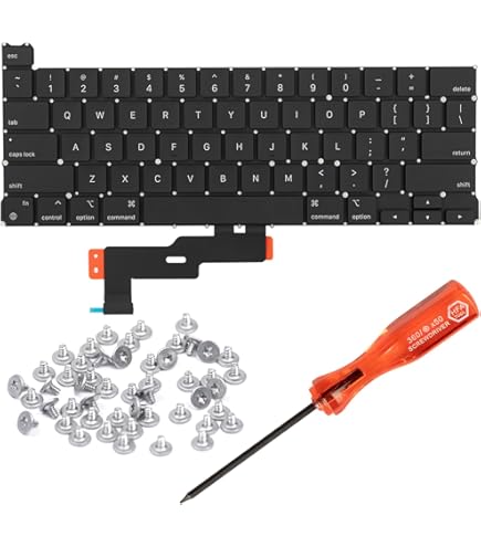 Amazon.com: Pardarsey Replacement Keyboard Compatible with MacBook