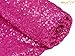 ShinyBeauty Hot Pink Carpet Aisle Runner-36Inchx15FT Sequin Aisles Floor Runner Carpert Runner for Ceremony Sequin Aisle Runner Sparkle Aisle Runner for Weddings