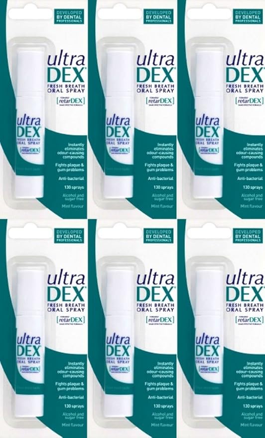 Ultradex Oral Spray 9ml x 6 Packs Amazon.co.uk Health & Personal Care
