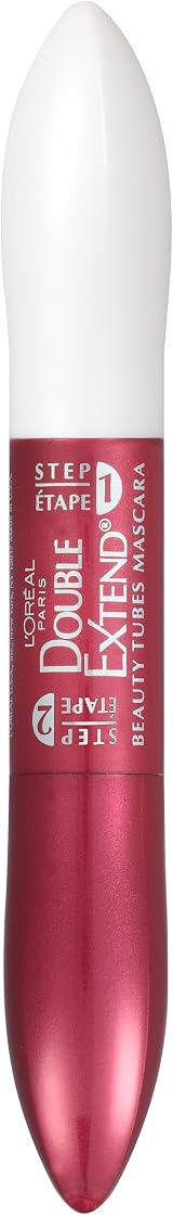 L'Oreal Paris Double Extend Beauty Tubes Mascara Black - 80% Longer Lashes view 7