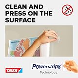 tesa Powerstrips Poster Double-Sided Adhesive Strips Holds 200 g Pack 96 view 4