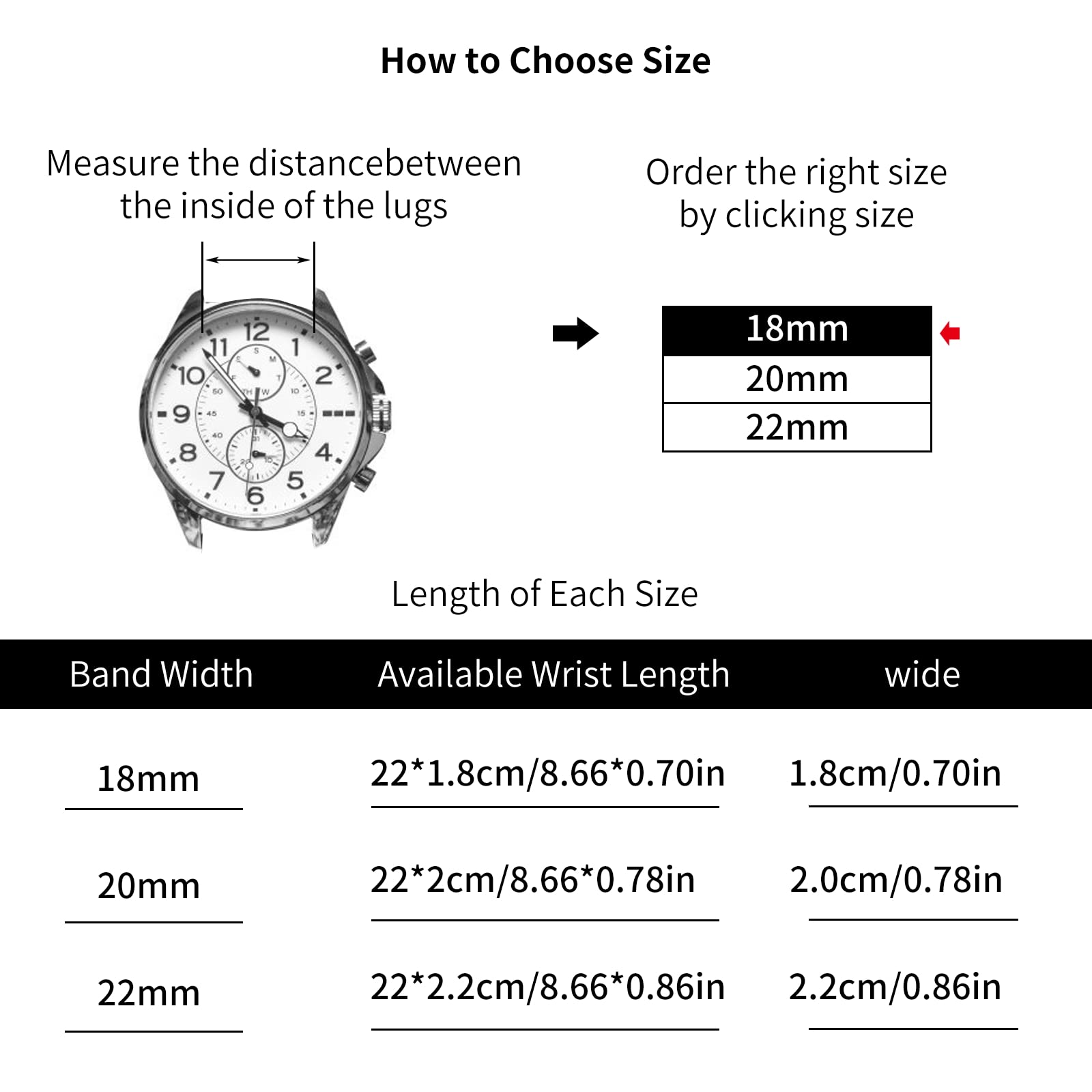 cobee Mesh Woven Watch Bands, Quick Release Watch Strap Magnetic Closure Clasp, Stainless Steel Replacement Watch Band, Band Width 18mm 20mm 22mm for Men and Women