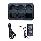 Teseko Six-Way Charger Multi Unit Charger for