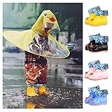 Infant Kids Children Baby Rain Boots Cartoon Duck