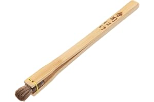 TKG遠藤商事 Endo Shoji BHK7501 Brush and Paint Brush, Commercial Use, Bamboo Pattern, Sushi Brush (Horse Hair), 0.4 inches (10 mm), Made in China