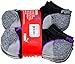 Puma Ladies 8-pair No Show Socks for Women, Gray/Blue/Purple 