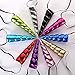 Pack of 12, Unicorn Horn Headbands Birthday Party Headwear Costume Party Favor for Kids Adults
