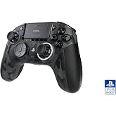 Nacon Revolution 5 Pro Officially Licensed PlayStation Wireless Controller | For PS5 / PS4 / PC - Hall Effect Joysticks and Triggers, Trigger Stops, Mappable Buttons, 8-way and 4-Way D-pad - Urban Camo
