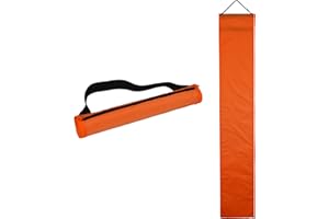 In the Breeze 3435-46" Reusable Orange Kite Bag - Long Storage Bag