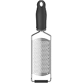 Zester Grater with Handle, Lemon Cheese Grater, Width 2.5 Inch