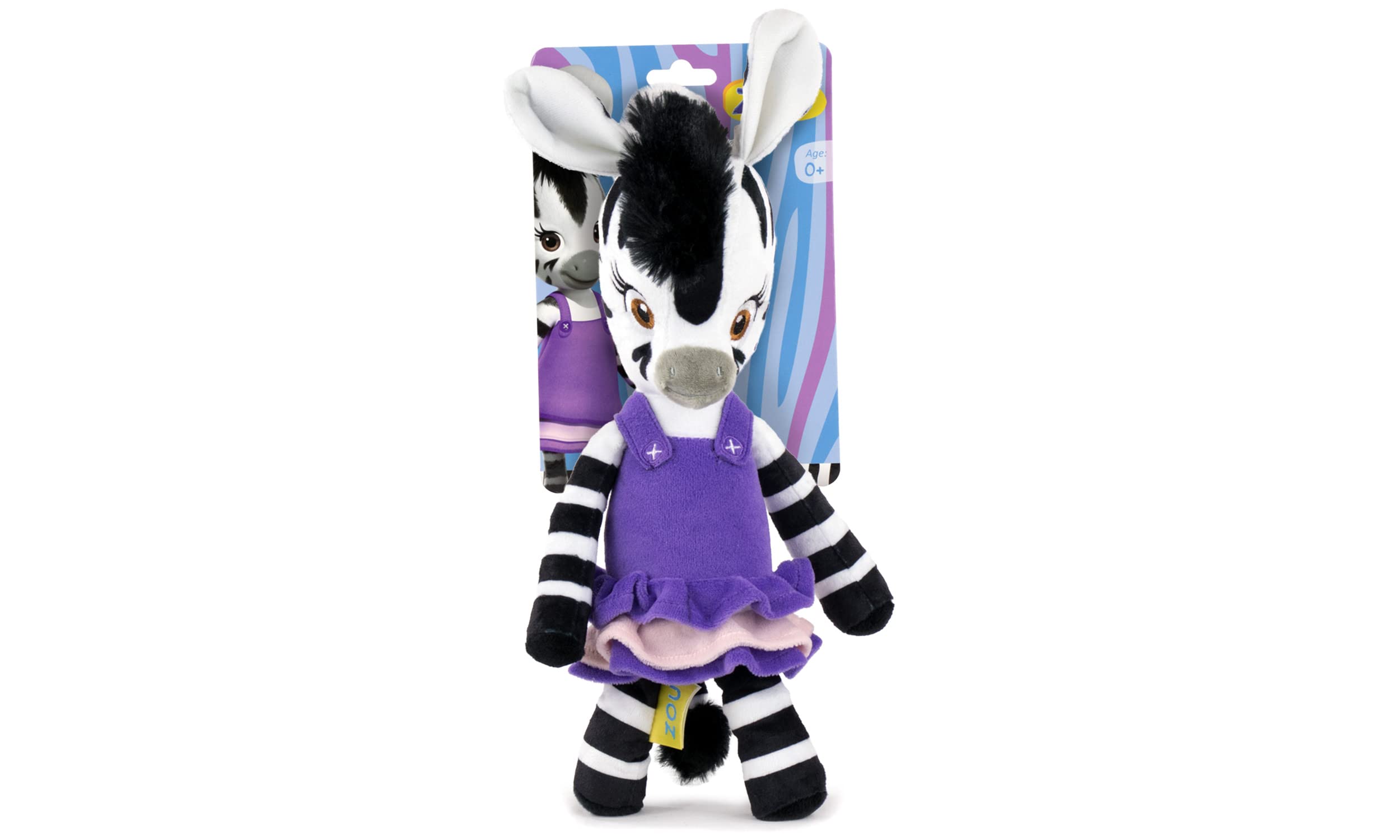 Soft Toy of the Characters of Zou 30cm, 11'81" - Zou, Elzee - Super Soft Quality (30cm, Elzee)