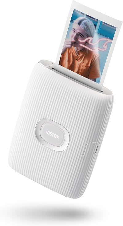 INSTAX mini LINK2 Portable Smartphone Printer Clay White