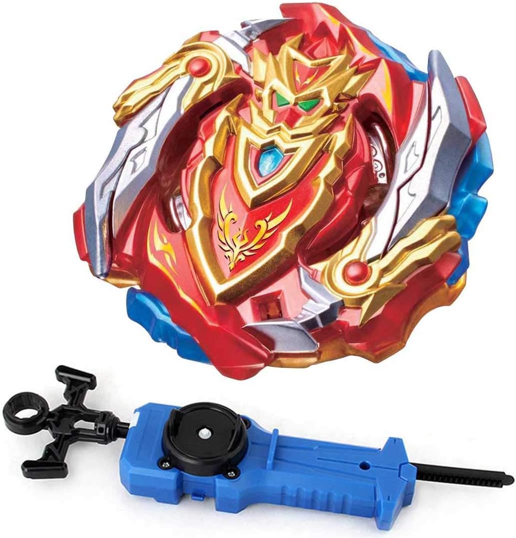 Bey Battle Set Bey Burst Blade Evolution God Bay Burst B-129 Cho-Z Achilles.00.Dm Balance Starter Battling Tops Spinning Tops(Combination A)