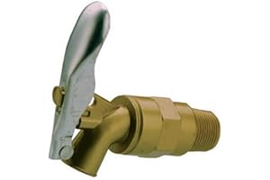B & K B and K Industries 109-204 Self Closing Drum and Barrel Faucet