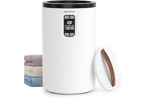 MAPLEPARTY Towel Warmer, 20L Towel Warmers for Bathroom with Timer Function, Temperature Adjustable, LED Display, Auto Shut Off, Even Heated Hot Towel Warmer for Oversized Towels, Bathrobes, Blankets
