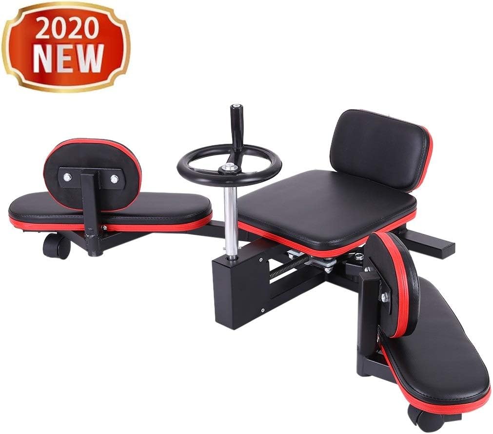 Leg Stretcher & Split Machine - Strength Training Leg Machines - Flexibility Trainer for Yoga & Martial Arts Training Equipment - Extends Over 180 Degrees - Heavy Duty Home/Gym Fitness Stretcher : Sports & Outdoors
