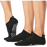 TAVI Women’s Savvy Grip Socks, Multi-Pack - Non Skid, Barre Grips, Slipper Socks for Pilates, Yoga, and Ballet for Women