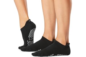 TAVI NOIR TAVI Women’s Savvy Grip Socks, Multi-Pack - Non Skid, Barre Grips, Slipper Socks for Pilates, Yoga, and Ballet for Women