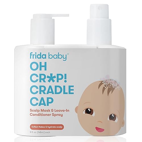 Frida Baby The 3-Step Cradle Cap System with Scalp Spray Scalp