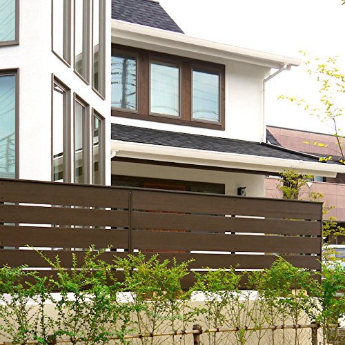 保障できる Diy用 樹脂フェンス 木目調アルファウッド 外構フェンスセット ユニットフェンス１型 B075jcmm9z 人気ブランドを Celebration Fl Us