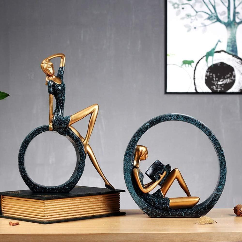 Estatuas para jardín Decoración Estatuilla de escritorio Estatua