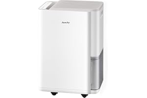AEOCKY Dehumidifier for Home, Smart Compressor Dehumidifier with Drain Hose, for Basement, Bedroom, Bathroom, Intelligent Hum