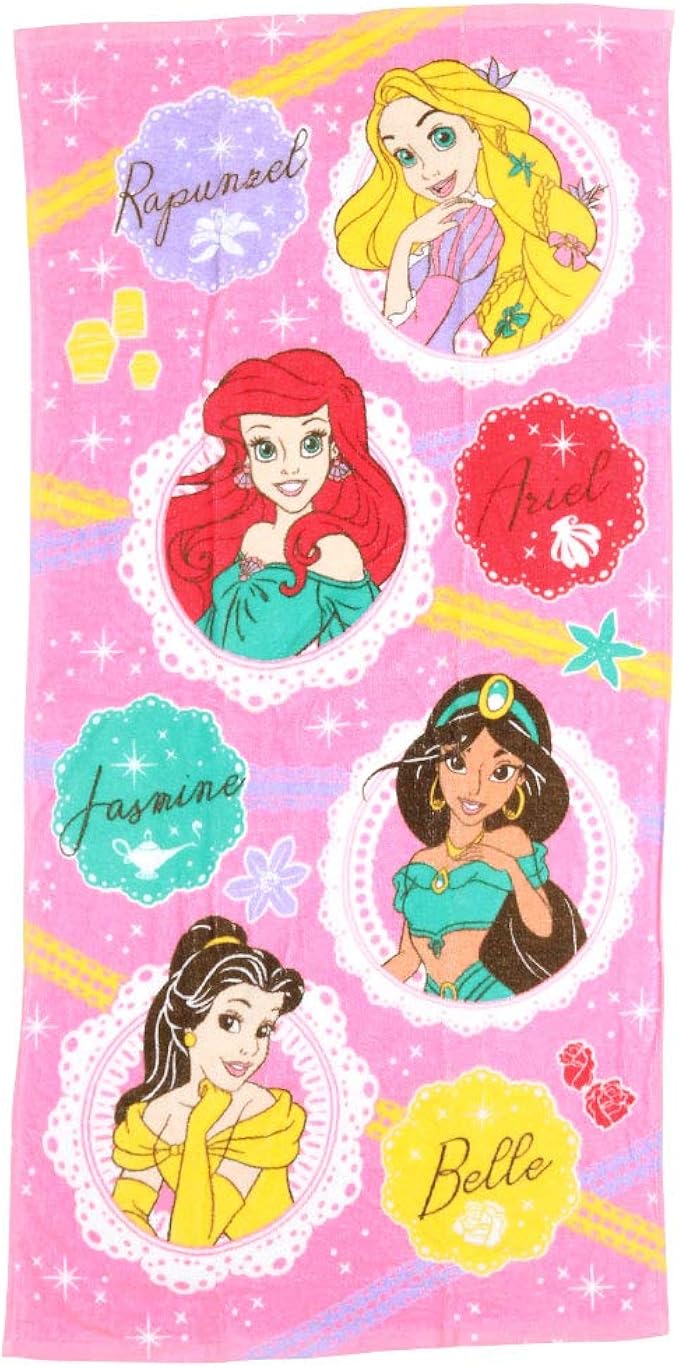 Amazon Co Jp 林 株 ディズニープリンセス コンパクトバスタオル エンカレッジ 服 ファッション小物