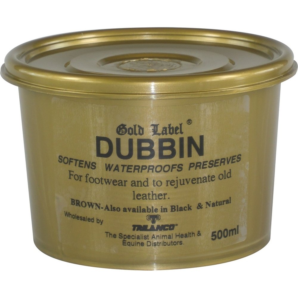 Gold Label Dubbin Brown (500g) (May Vary)