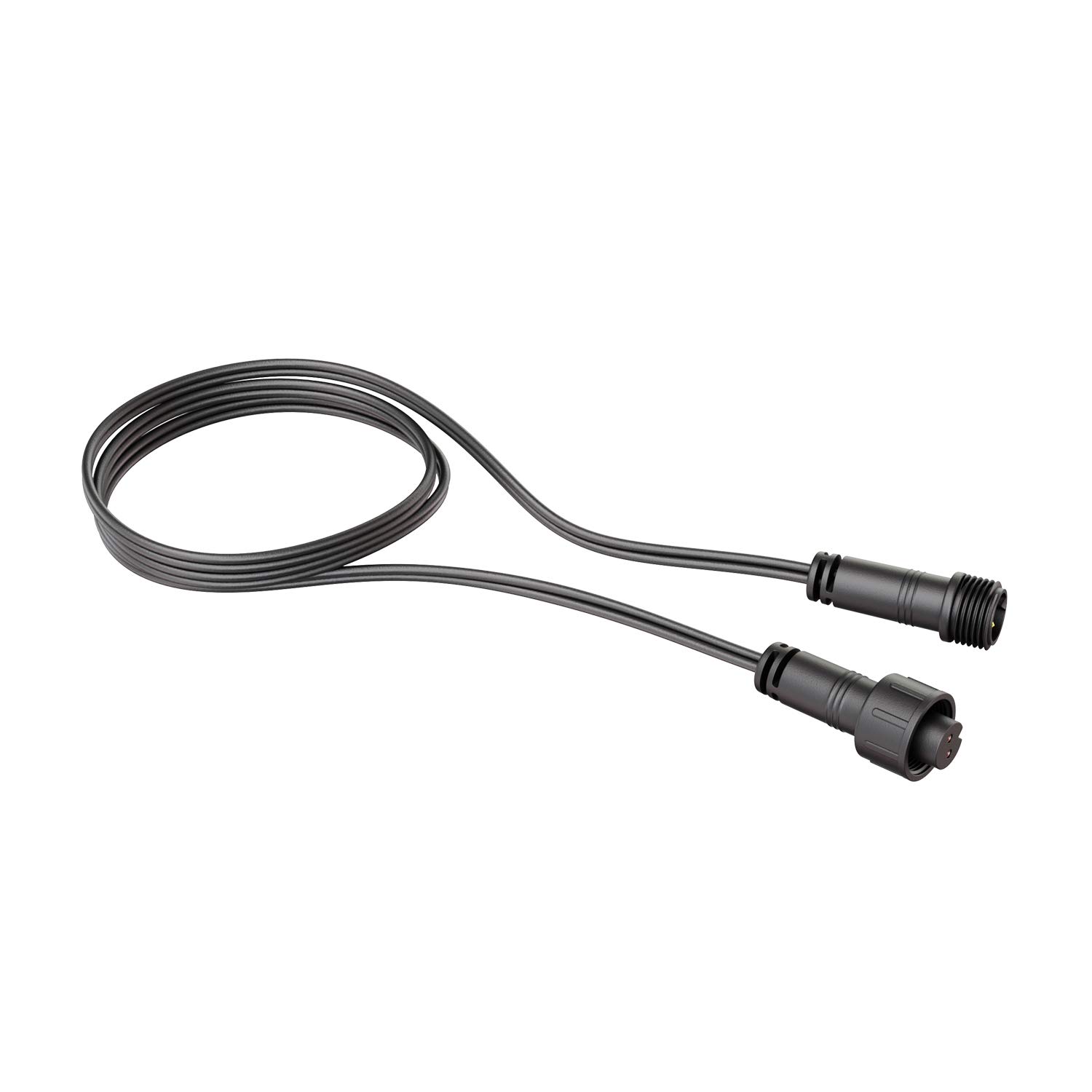 ledscom.de Extension cable for DOP plug-in system (IP44), 1 m, black