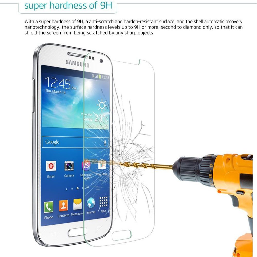 [ 2 Pack ]Genuine Gorilla Tempered Glass Film Screen Protector Samsung