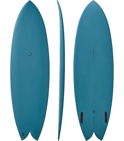 Amazon.com : nanazero Wood Skin Surfboard Mid Length MID01 6'4