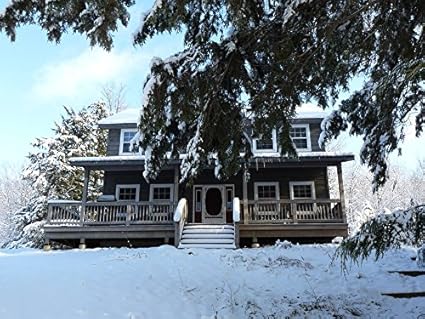 Amazon Com Home Comforts Laminated Poster Cabin Haliburton Winter