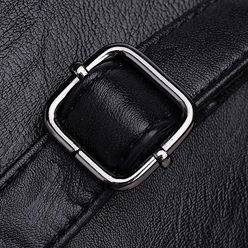 Clearance!!! ZOMUSAR Women Backpack Simple Casual Soft Leather Anti-theft Travel Small Backpack (Black)